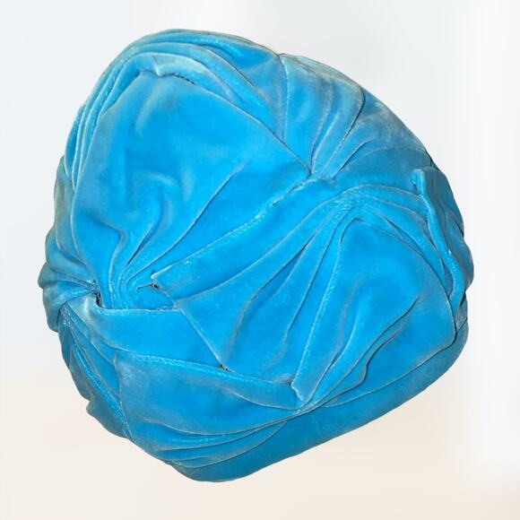 Vintage Teal Marche Exclusive hat circa 1960s EUC - Picture 3 of 4